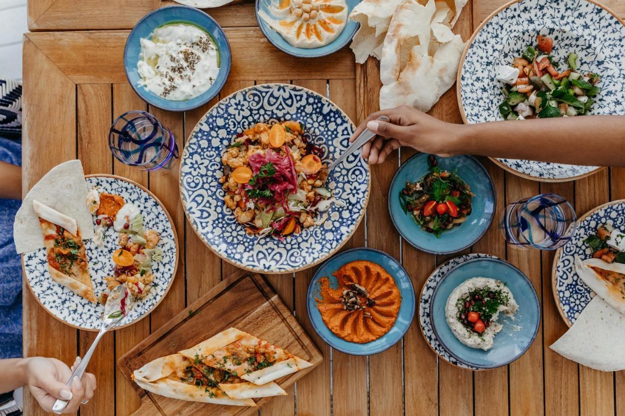 Lux* Grand Gaube Resort & Villas Экстерьер фото A selection of Turkish cuisine