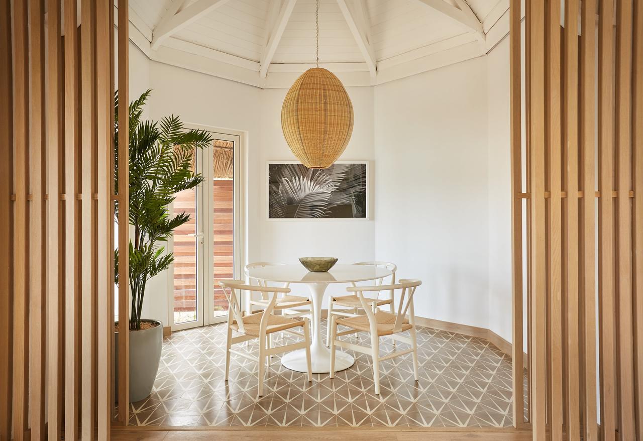 Lux* Grand Gaube Resort & Villas Экстерьер фото Dining room